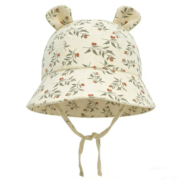 Muslin Baby Sun Hat – Floral