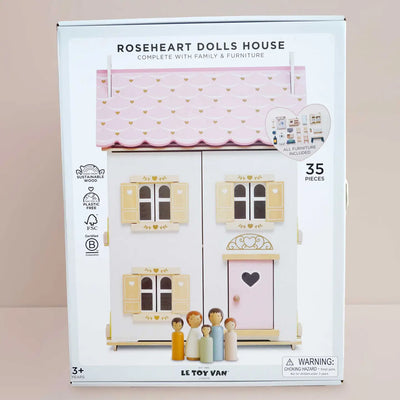 Roseheart Dolls House - 35 Pieces