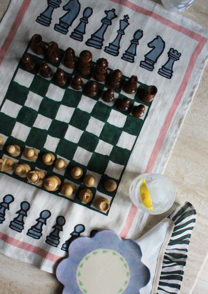 Chess Tea Towel