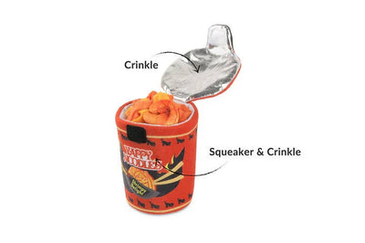 Cup Noodle Dog Toy
