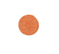 Jute Coasters in Tangerine/Natural, Tied Set of 4