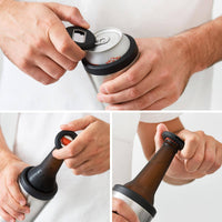 Huski Big Can Cooler - Brushed Stainless