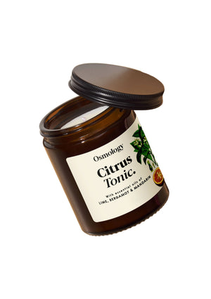 Citrus Tonic Scented Jar Candle