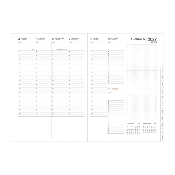 Mark's 2027 Diary A5 Storage.it - Green