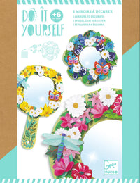 Pretty Flowers DIY Mirror Set