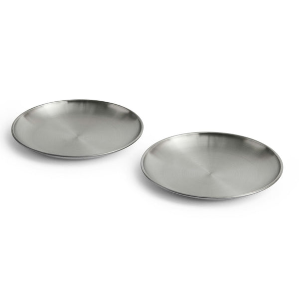 Outdoor Market Steel Plate - Large - Set Of 2