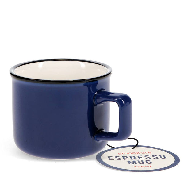 Stoneware Espresso Mug - Dark Blue