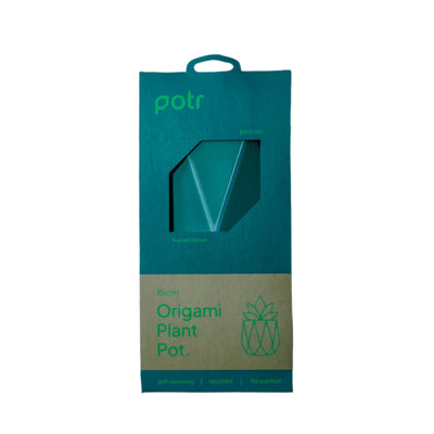 15cm Self-Watering Pot - Dark Teal