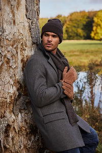 Vale Beanie - Dark Brown