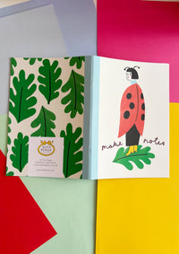 Notebook/Sketchbook (A5) - Ladybird Woman