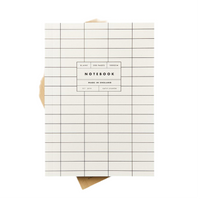Vol 18 Ivory Grid Notebook