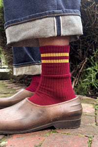Extended Boyfriend Socks - Powder Blue