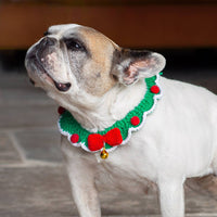 Crochet Christmas Dog Collar | Stocking Filler | Dog Gifts |