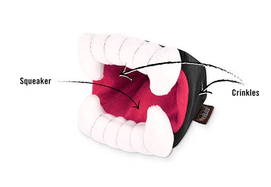 Howling Haunts Barky's Bite Dog Toy