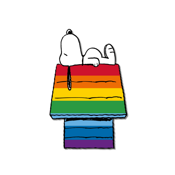 Peanuts Good Vibes Pin - Rainbow House