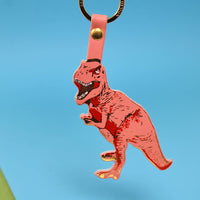 T-Rex Key Fob - Ochre