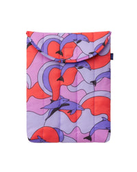Puffy Laptop Sleeve 13”/14” - Dolphins