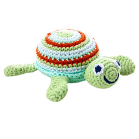 Crochet Turtle Rattle