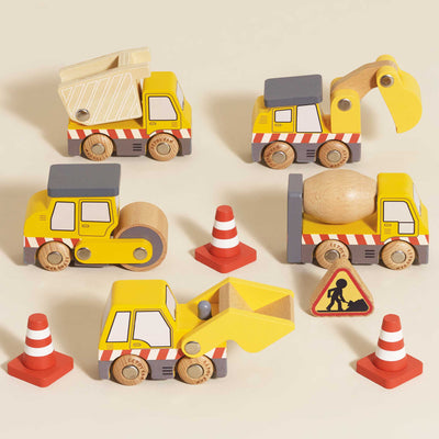 Construction Toy Cars, Trucks & Diggers Set