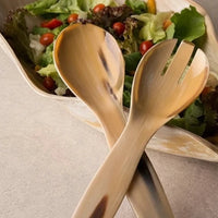 Horn Salad Servers