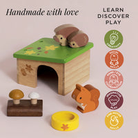 Hedgehog Pet Animal Set