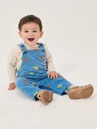 Mush Monster Duo Corduroy Overalls