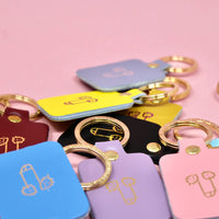 Willy Key Fob - Burnt Orange