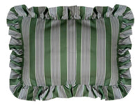 The Original Bath Pillow - Heritage Stripe Green