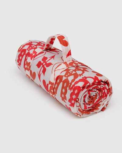 Puffy Picnic Blanket - Cowgirl