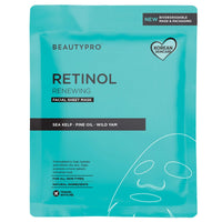 RETINOL Renewing Facial Sheet Mask  - 100% Biodegradable