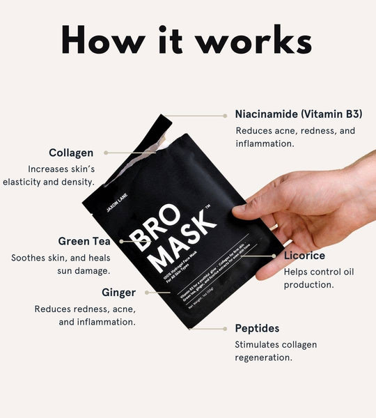 Bro Mask Hydrogel Face Mask Sheet Mask (Single)