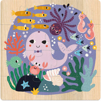 Vilac Earth, Sea & Sky Puzzle Collection  Wooden Educational