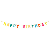Rainbow Happy Birthday Garland | 3m |