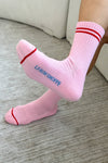 Le Bon Shoppe - Boyfriend Socks - Amour Pink