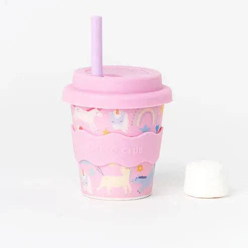 Pink Unicorn Babychino Cup 4oz
