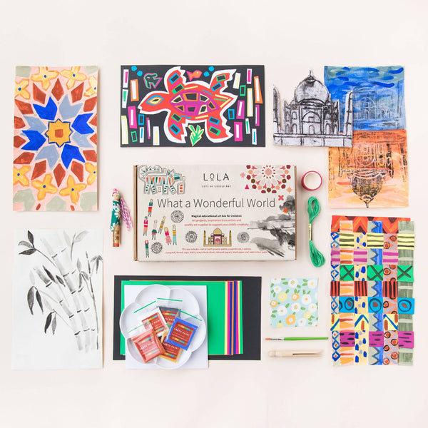 What a Wonderful World Art Box