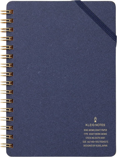Kraft Work Memo A6 Navy