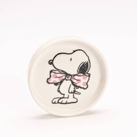 Peanuts Round Trinket Dish Felt Cute