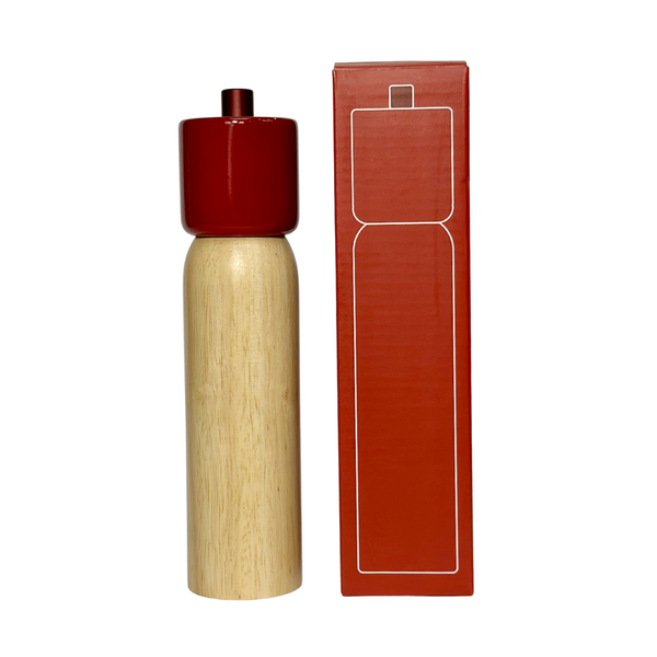Large Salt & Pepper Grinder - Red & Red