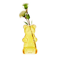 Balvi Yummy Bear Glass Vase Yellow Vase