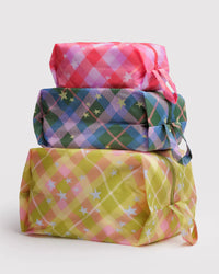 3D Zip Set - Star Plaid