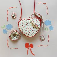 Martha Ditsy Scalloped Scrunchie