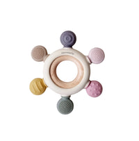 Silicone Dental Teether - Multicolored Pink