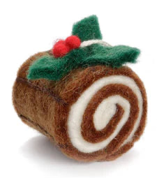 Christmas Yule Log Decoration