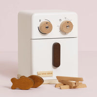 Wooden Air Fryer Set and Playfood