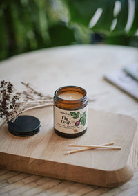 Aery - Fig Leaf Scented Jar Candle