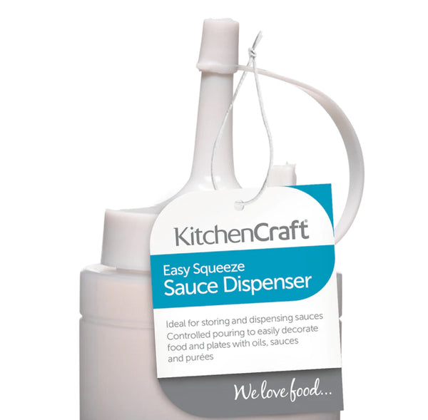 KitchenCraft - Clear Squeezy Sauce Dispenser