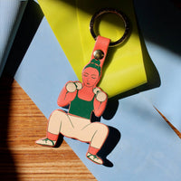 Feeling Strong Key Fob - Pink