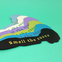 Rose Bookmark - Cream