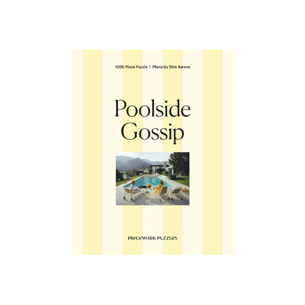 Poolside Gossip by Slim Aarons  - 1000 Piece Puzzle